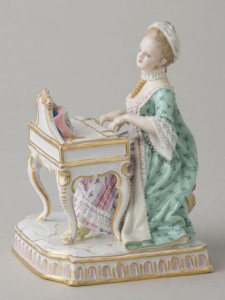 マイセンドール　人形の陶器
